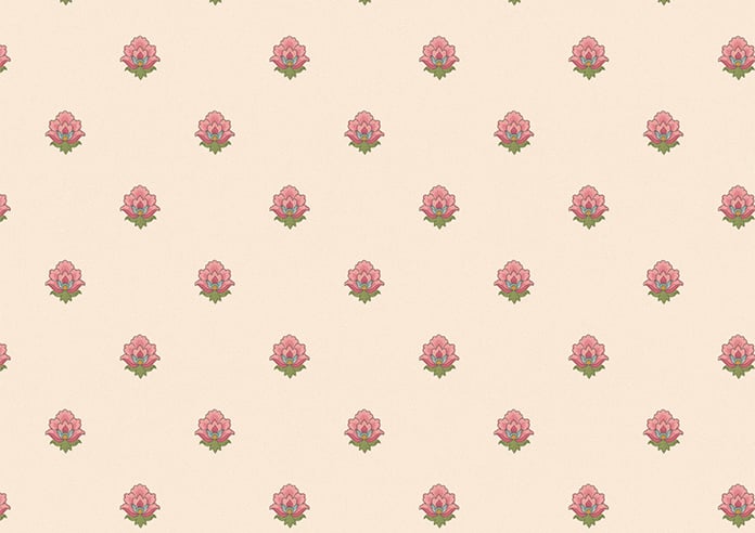 Petal & Block Nitara Spot, Dhara - Roman Blind - Image 7